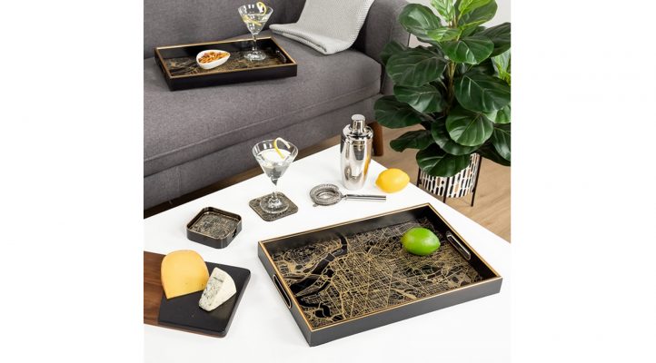 Savoy-Gold-Trim-Square-Coasters-Set-of-Four-Vintage-Map-3