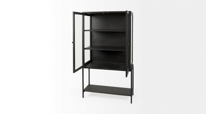 lyon-36lx18wx63h-dark-brown-wood--w-black-metal-base-display-cabinet-5