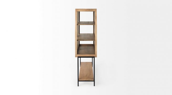 lyon-36lx18wx63h-light-brown-wood--w-black-metal-base-display-cabinet-3