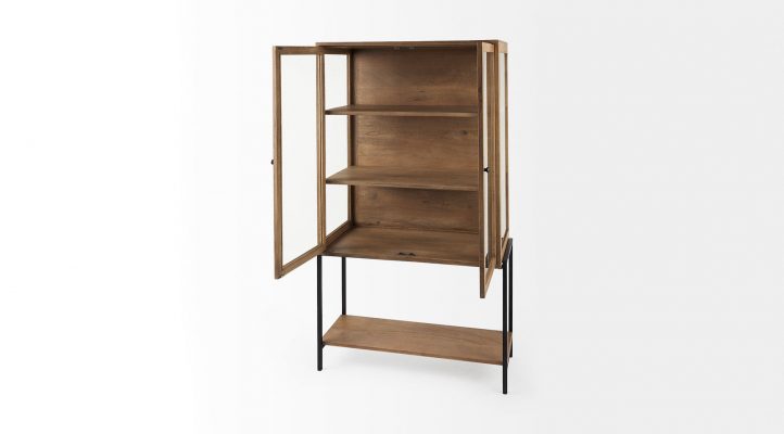 lyon-36lx18wx63h-light-brown-wood--w-black-metal-base-display-cabinet-5