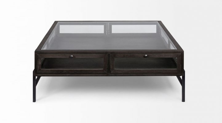 lyon-42-square-glass-top-brown-wood-w-black-metal-base-display-coffee-table-5