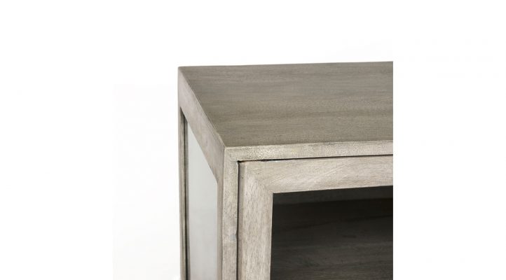 lyon-70lx18wx32h-gray-wood-w-black-metal-base-4-door-glass-cabinet-sideboard-6