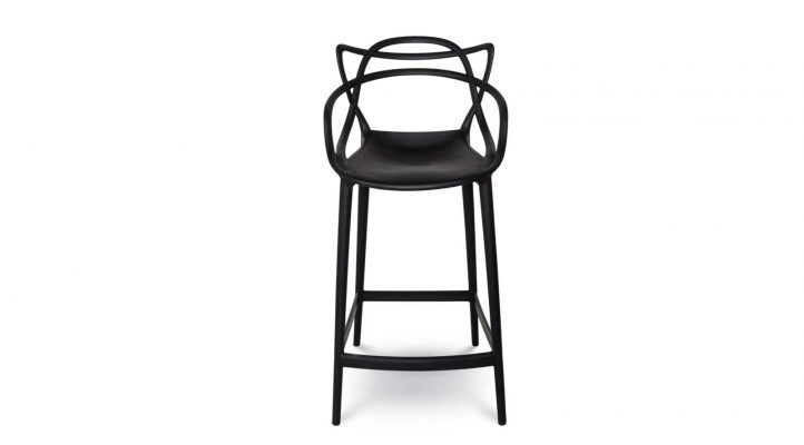 Crane Counter Stool-Matte Black-1