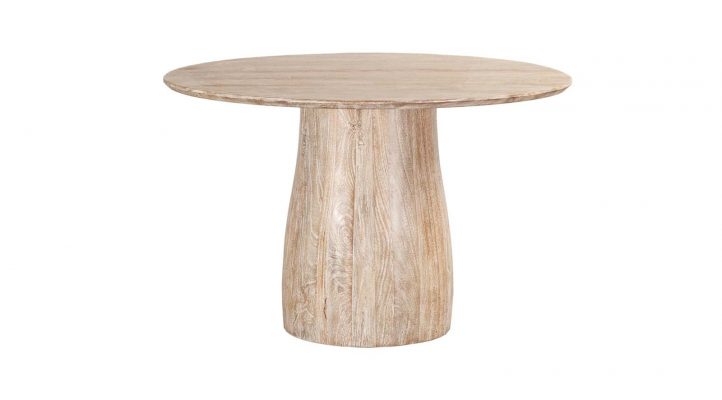 Earthnut Round Dining Table-1