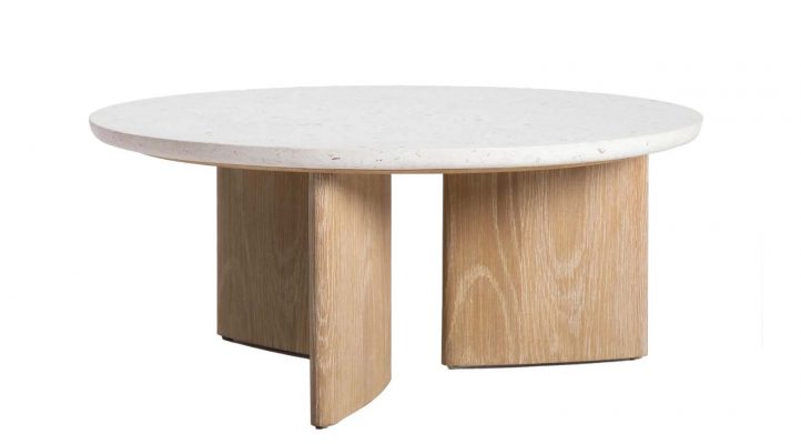Eternity Coffee Table - Seashell Finish-1