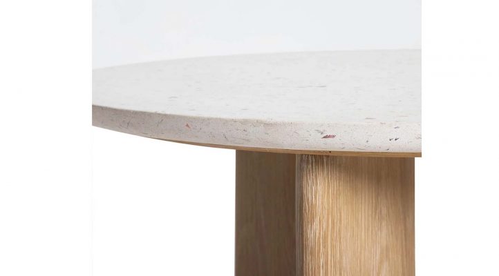 Eternity Coffee Table - Seashell Finish-4