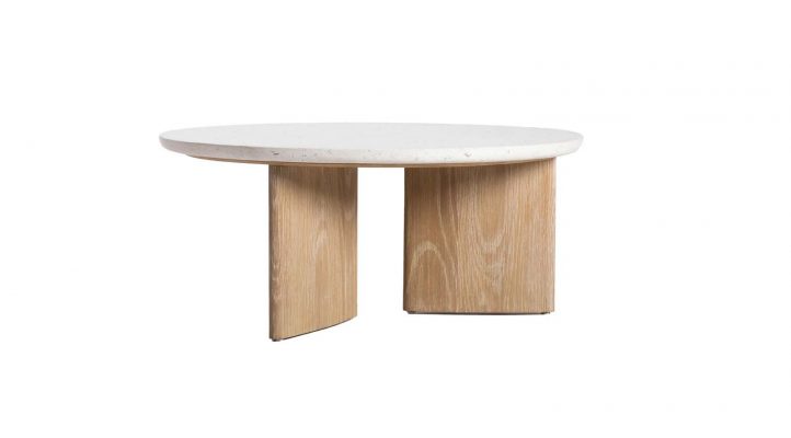 Eternity Coffee Table - Seashell Finish-5