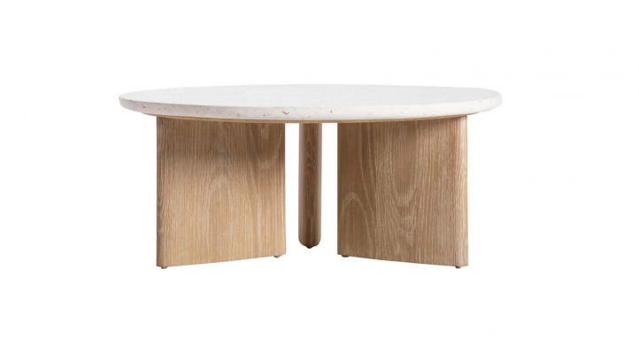 Eternity Coffee Table - Seashell Finish-6