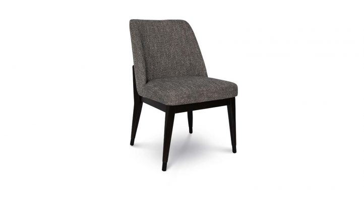 Fawcett Dining Chair- Dark Base- Pepper-4