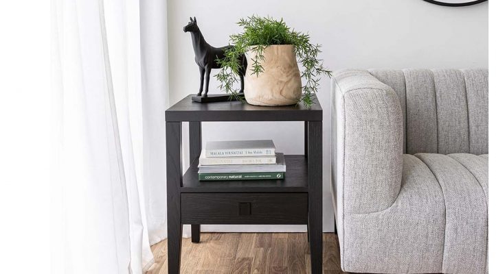 Hara 1 drawer Accent Table-2