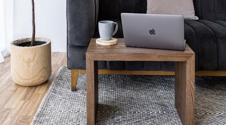 Oscar C Table - Dark Oak-4