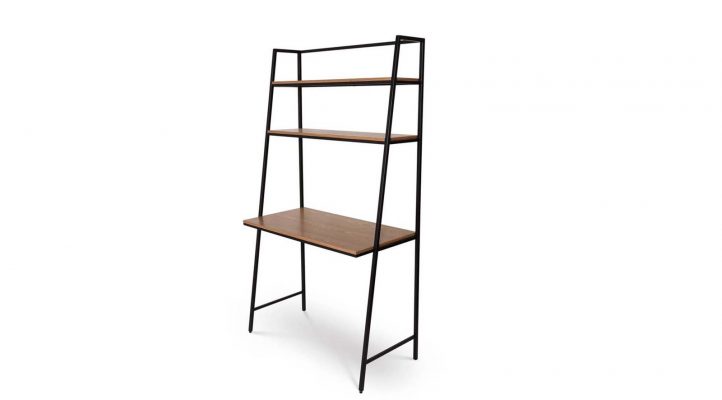 Prince desk shelf-Black Frame-4