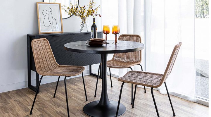 Surface Pedestal Dining table-2