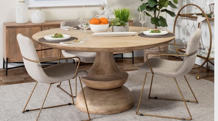 Crossman Dining Table-Blonde Wood-6