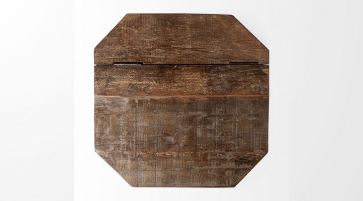 Esagono- Gold Side Table-5