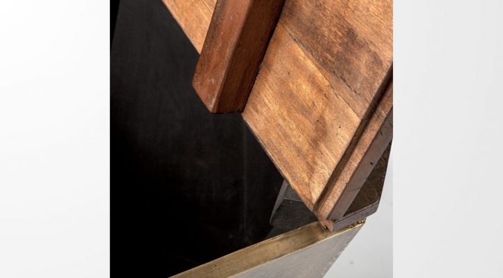 Esagono- Gold Side Table-6