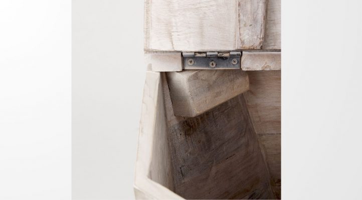Esagono- Light Brown Side Table-10