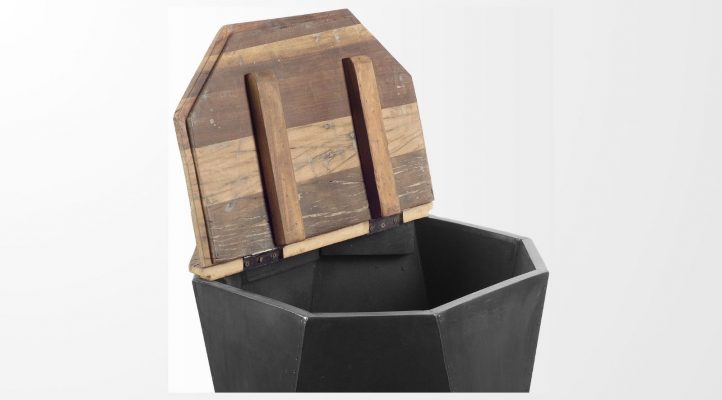 Esagono- black Side Table-3