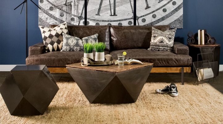 Esagono- black Side Table-4