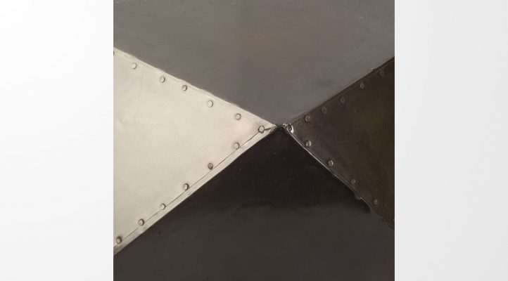Exagoni Black Side Table-2