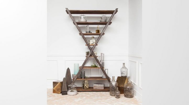 Exagoni gold Side Table-4