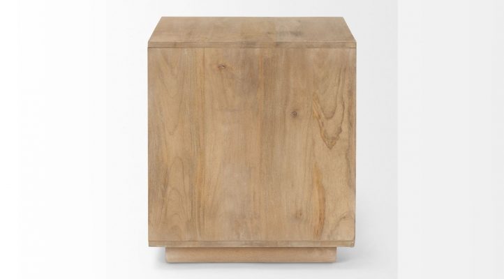 Grier Light Brown Side Table-2