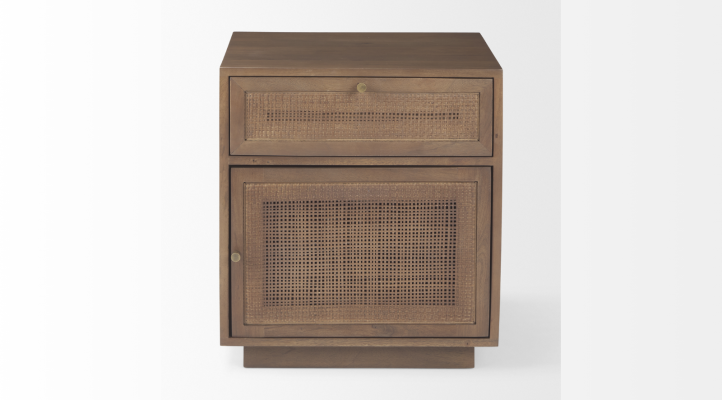 Grier Medium Brown Side Table-2
