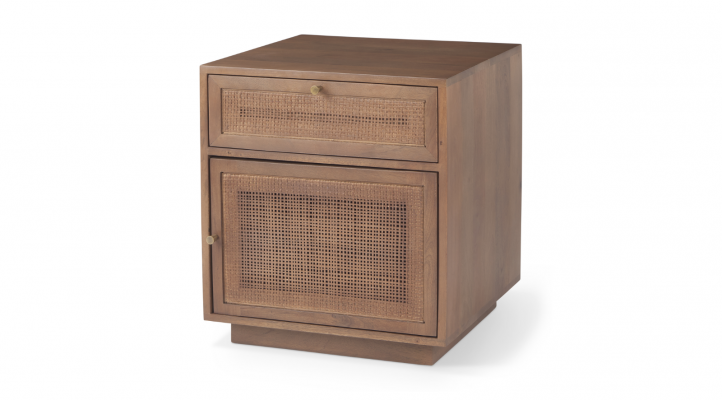 Grier Medium Brown Side Table1