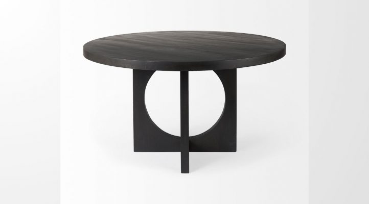Liesl Dining Table-Black-wood-2