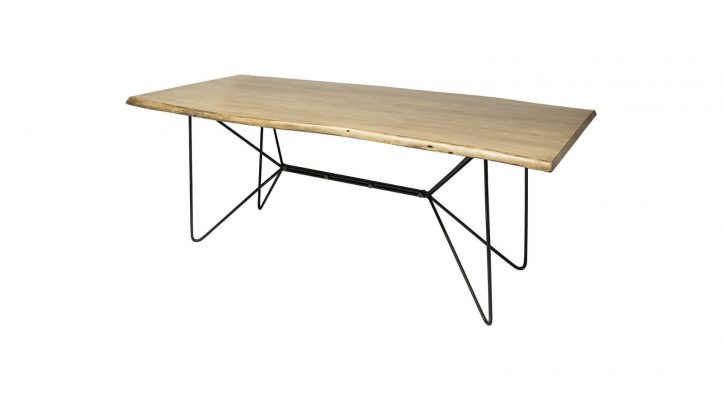 Papillion Dining Table- Blonde Wood-1