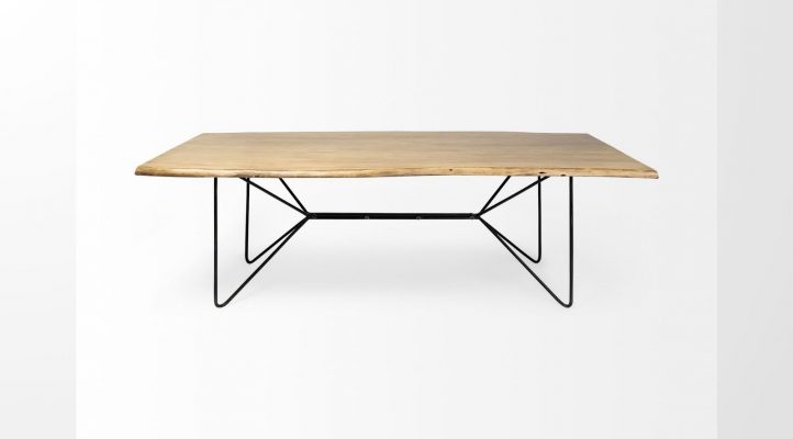 Papillion Dining Table- Blonde Wood-2