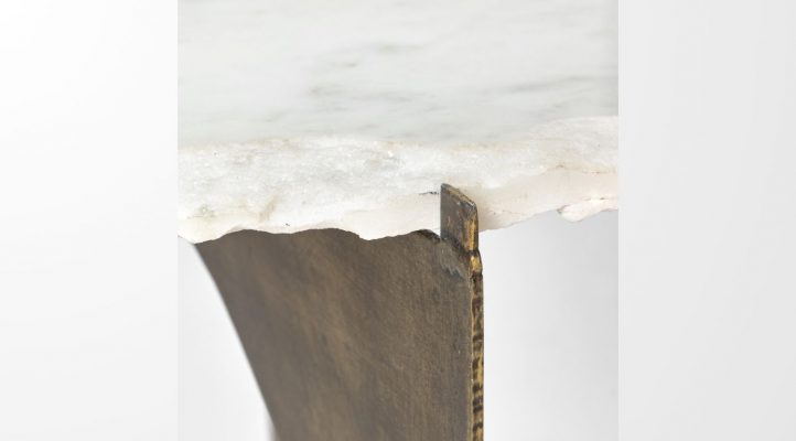 Reinhold II Side Table- Gold-5