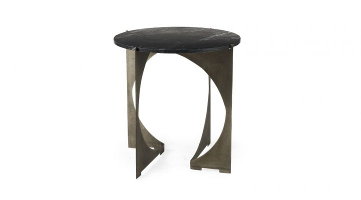 Reinhold II Side Table- black-1