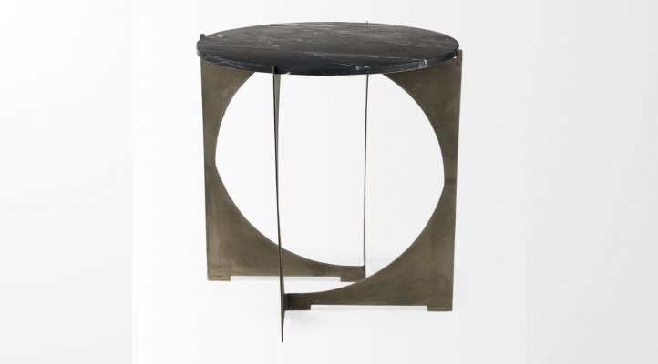 Reinhold II Side Table- black-3
