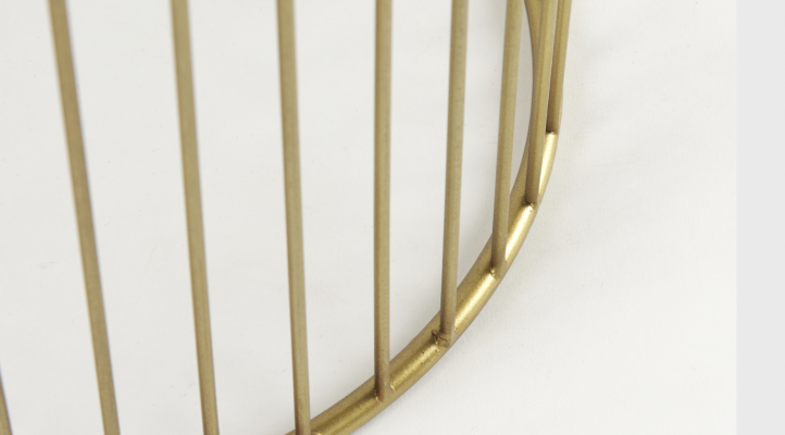 Shani Set of 2 Round-gold-9