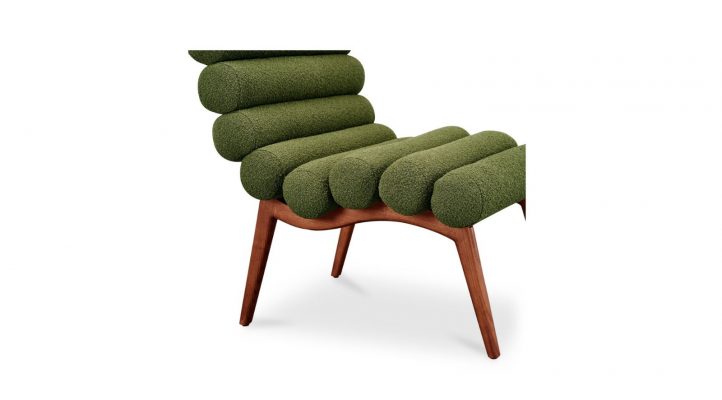 Arlo Bench Performance Fabric- Dark Green-5