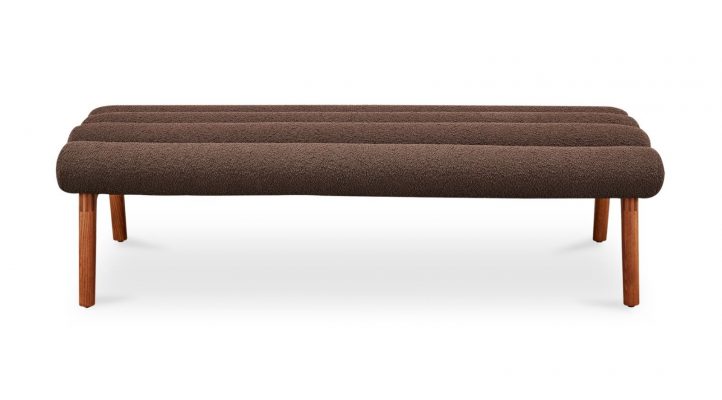 Arlo Bench Performance Fabric- Deep Brown-1