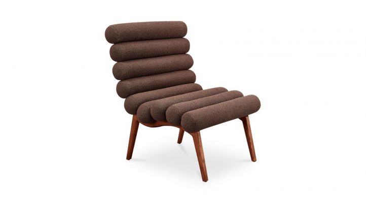 Arlo Bench Performance Fabric- Deep Brown-1