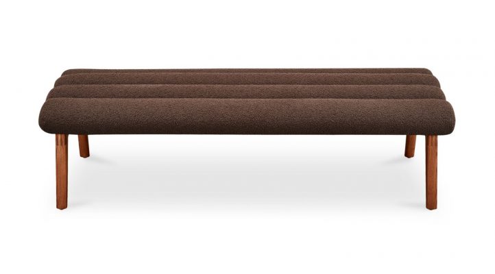 Arlo Bench Performance Fabric- Deep Brown-2