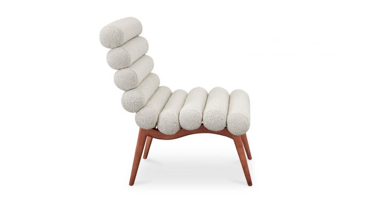 Arlo Bench Performance Fabric- Off White-1