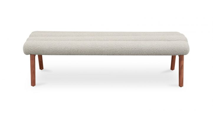 Arlo Bench Performance Fabric- Off White-2