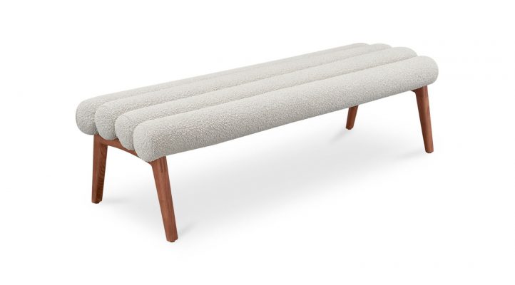 Arlo Bench Performance Fabric- Off White-3