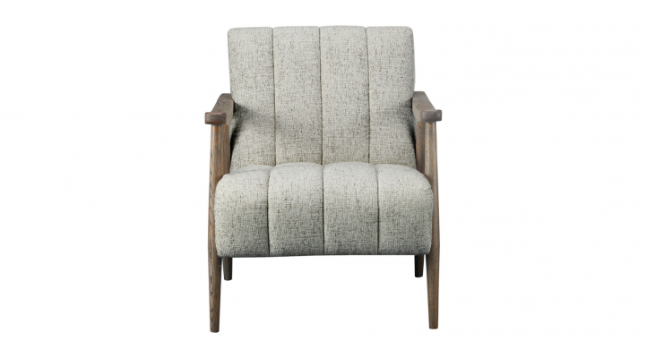 Aster Accent Chair - Pebbled Beige -1
