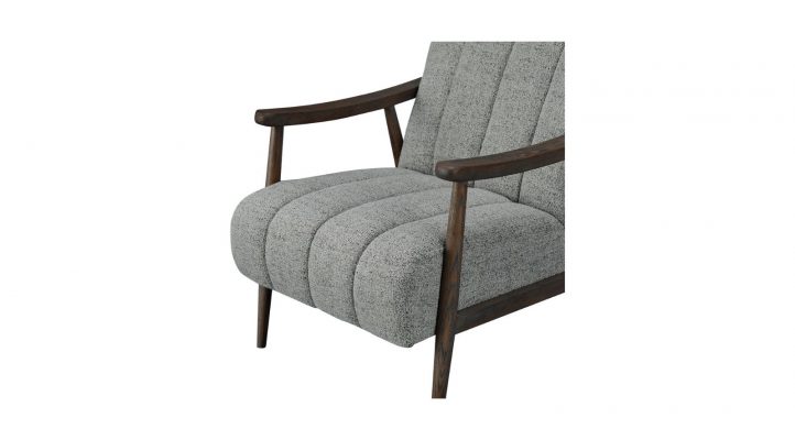 Aster Accent Chair - Pebbled Grey-5