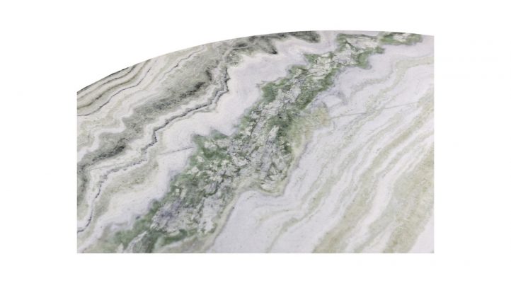Celia Round Dining Table- Green Onyx Marble-3
