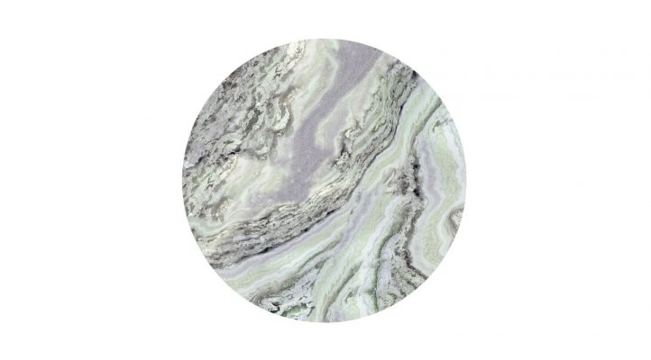 Celia Round Dining Table- Green Onyx Marble-6