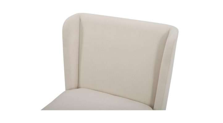 Cormac Rolling Dining Chair- Cream-4