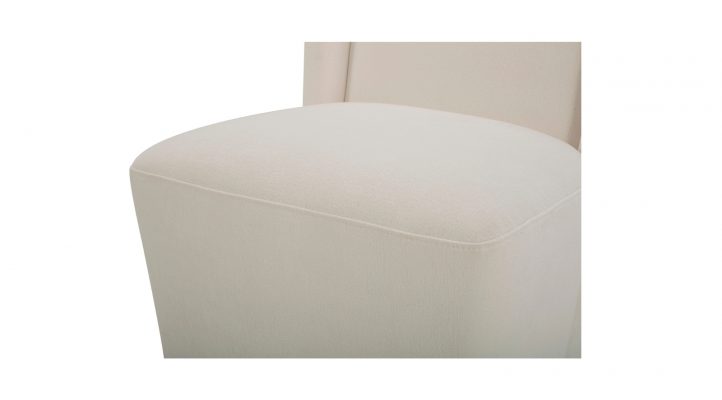 Cormac Rolling Dining Chair- Cream-5