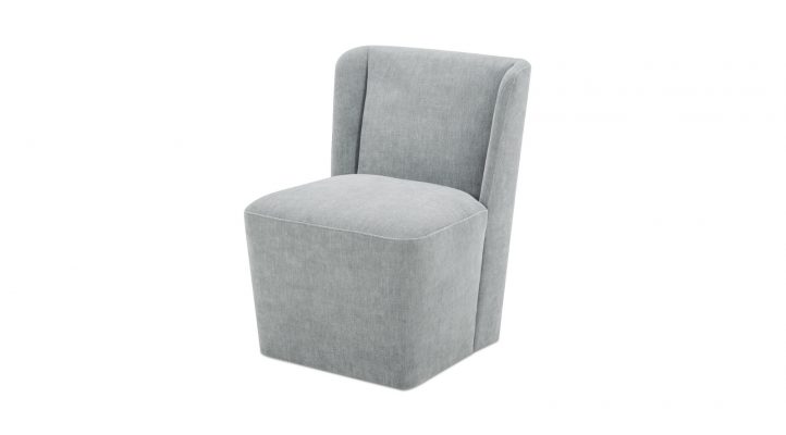 Cormac Rolling Dining Chair- Slate Green-1