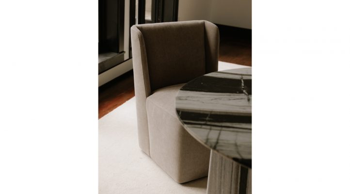 Cormac Rolling Dining Chair- Warm Sand-9